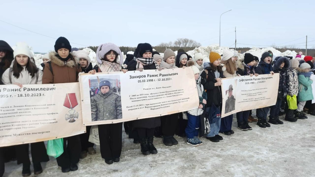 В Пестречинском районе впервые состоялся лыжный забег в память о бойцах СВО