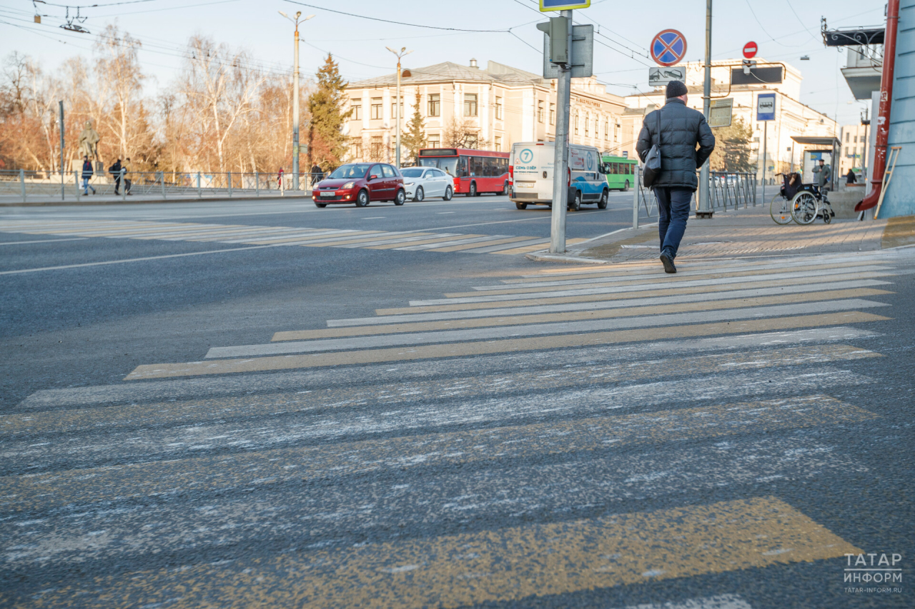 За три месяца в Казани в результате наезда пострадали 106 пешеходов,  четверо погибли