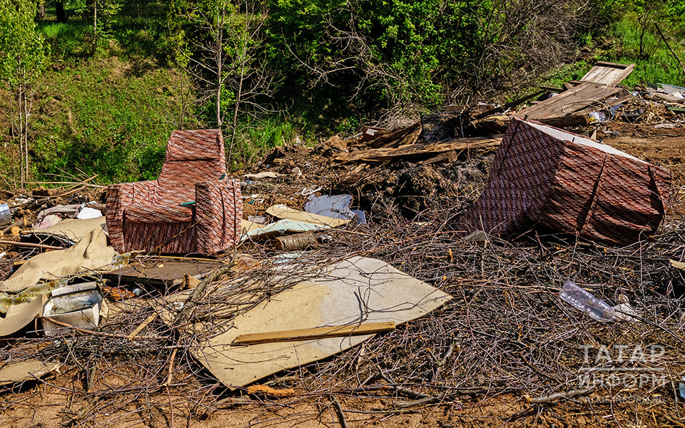 Помойка у Иннополиса и мусор в оврагах: экологи Татарстана нашли тысячи стихийных свалок