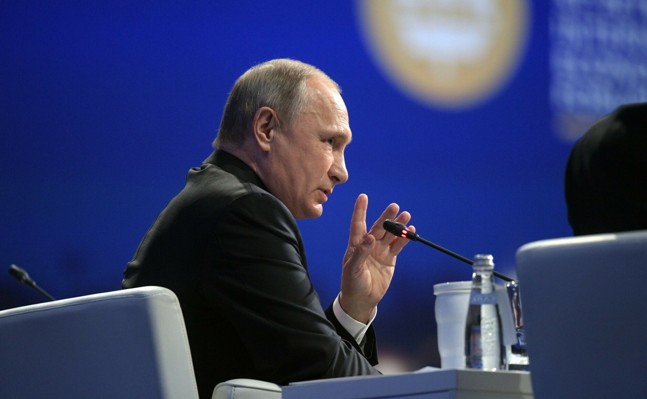 Путин примет участие в пленарном заседании ПМЭФ 7 июня