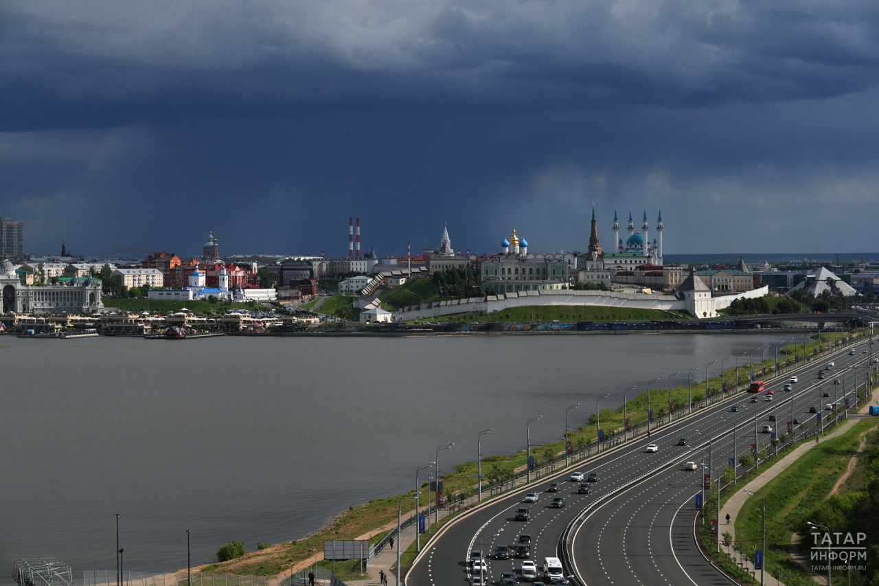 В Татарстане ожидается гроза, град и до +24 градусов
