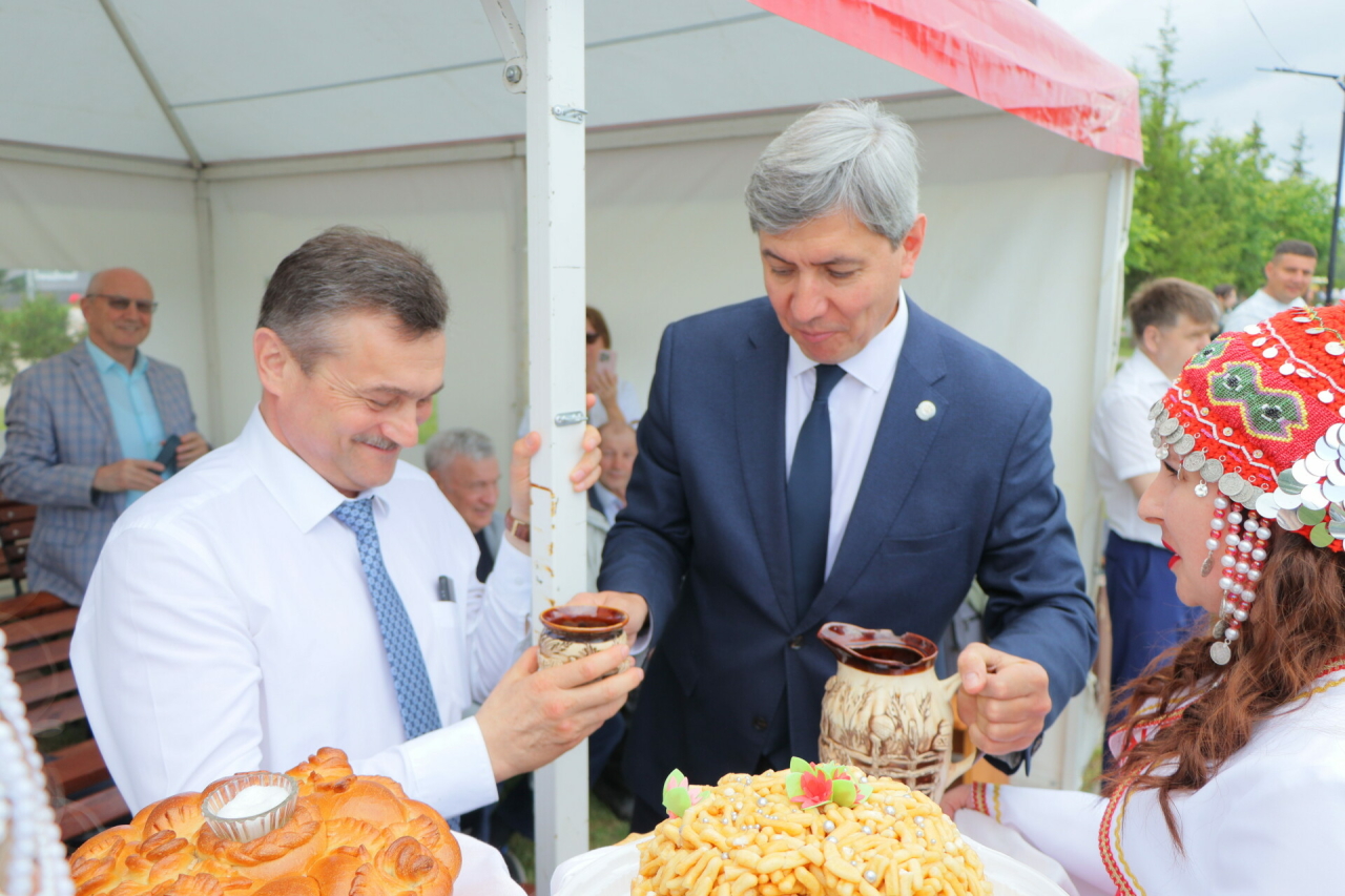 Шайхутдинов поприветствовал гостей верхнеуслонского Сабантуя от имени Раиса РТ