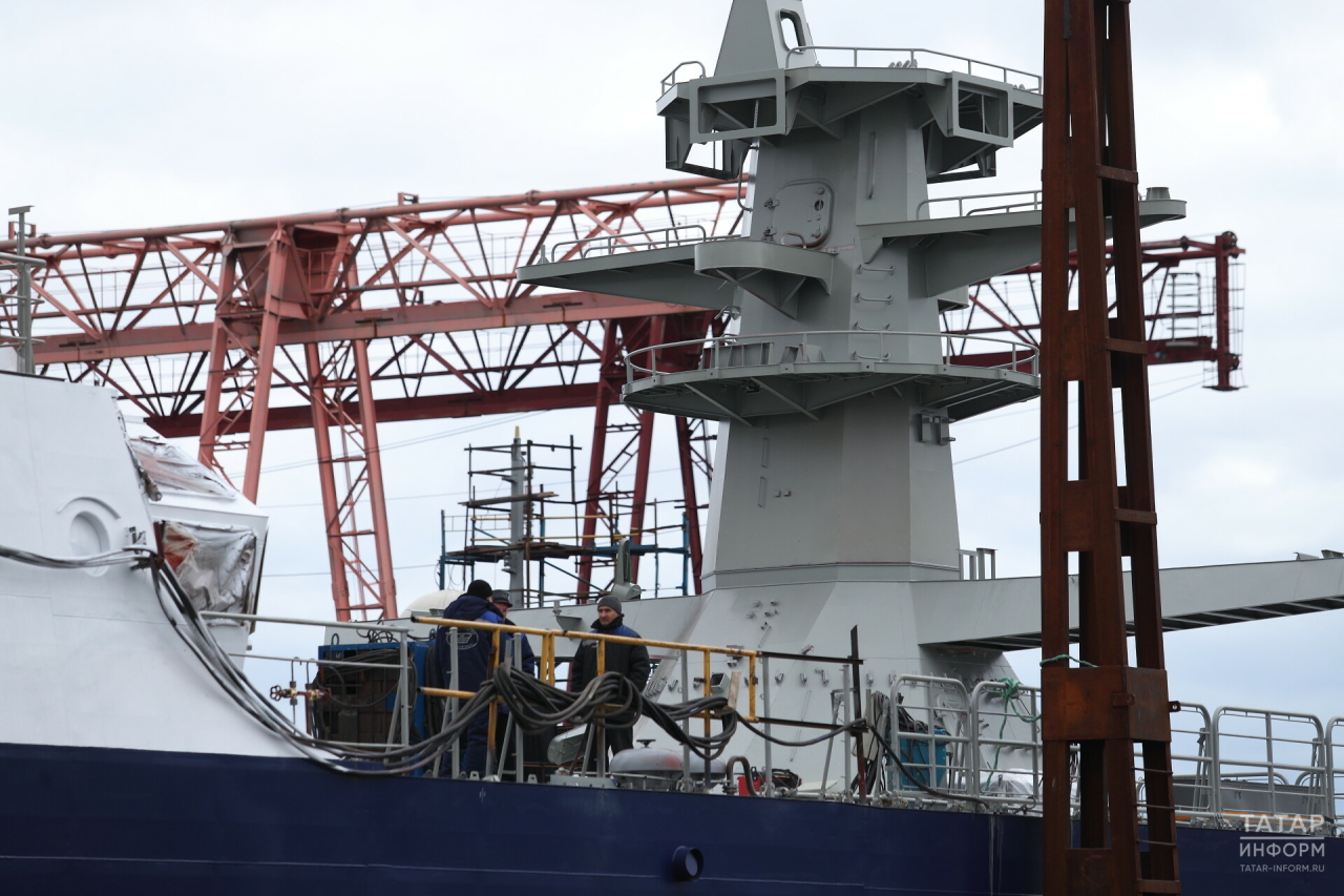 В Зеленодольске боевые корабли будут строить с защитой от морских дронов
